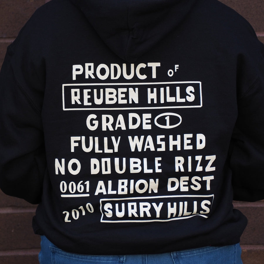 Reuben Hills 'Grade 1'  Hoodie